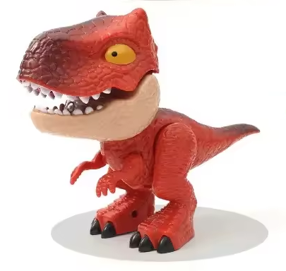 MrBonch | 5 In 1 Dinosaur School Supplies | Pencil Eraser Sharpener Ruler Stapler Set | Stationery