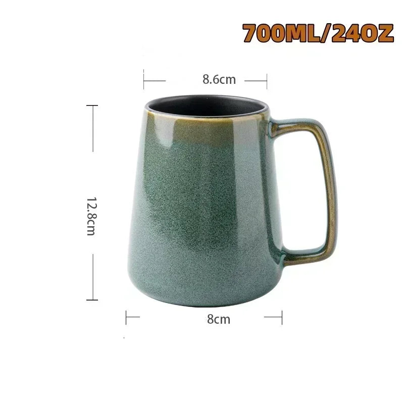 Large 24OZ 700ML Ceramic Coffee Mugs