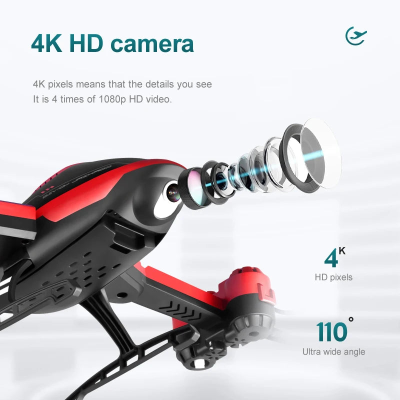 4DRC V10 Mini Drone 4k Professional HD Camera