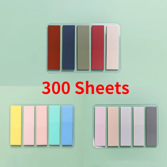 300 Sheets Macaron Color Sticky Note