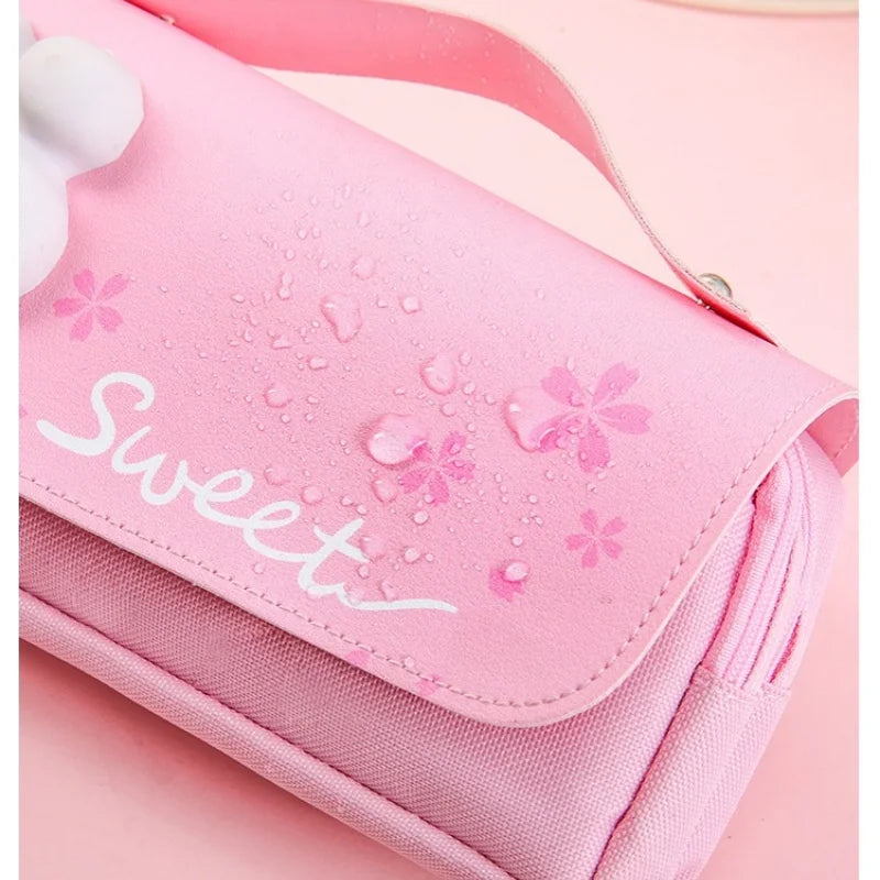 3D Kawaii Pencil Case Girls Decompression Pen Pouch