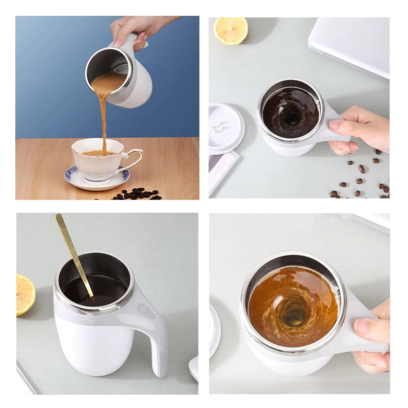 Automatic Stirring Cup Mug Rechargeable Portable