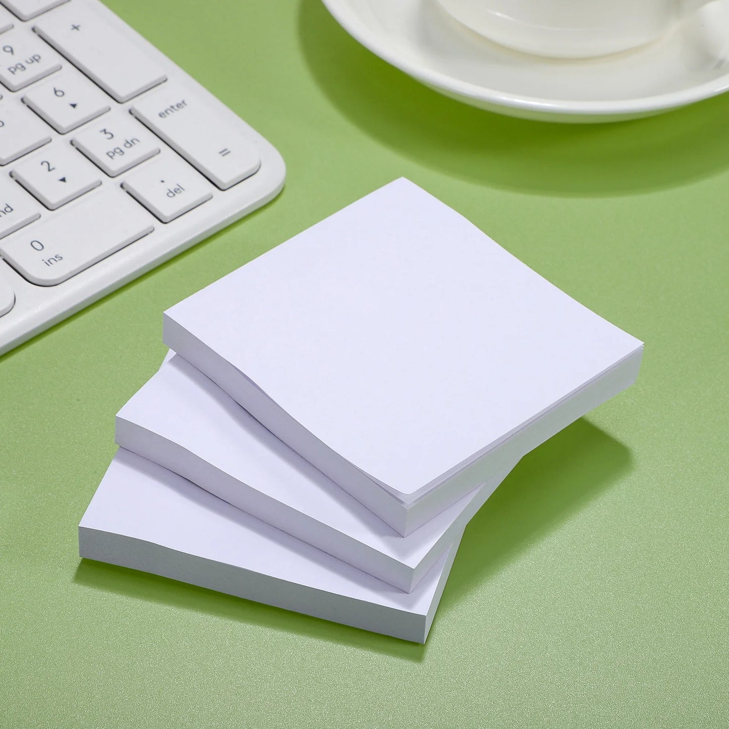3 Pcs Student Stationery White Sticky Notes