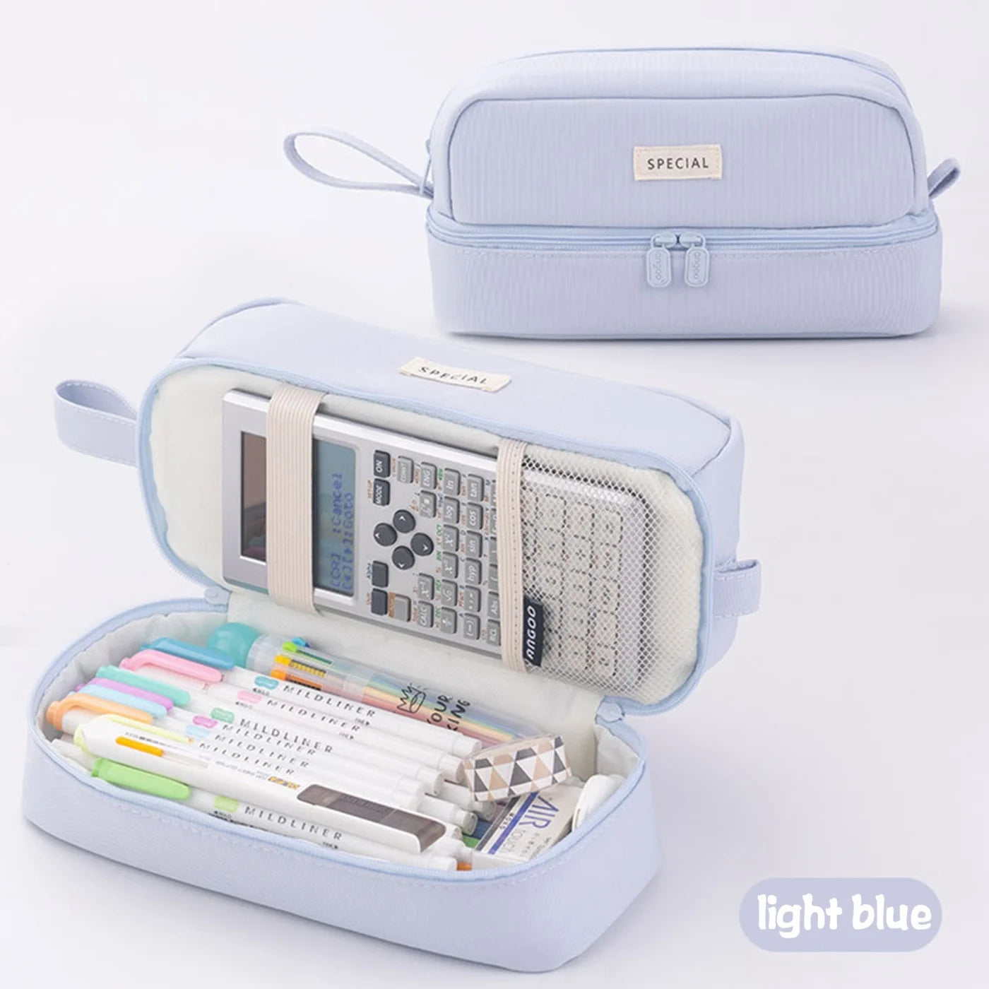 3D Kawaii Pencil Case Girls Decompression Pen Pouch