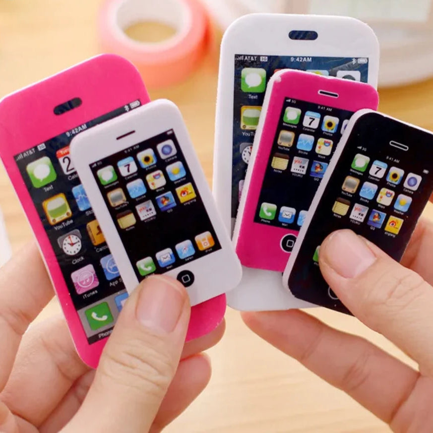 iPhone modeling Students Pen Shape Eraser Rubber