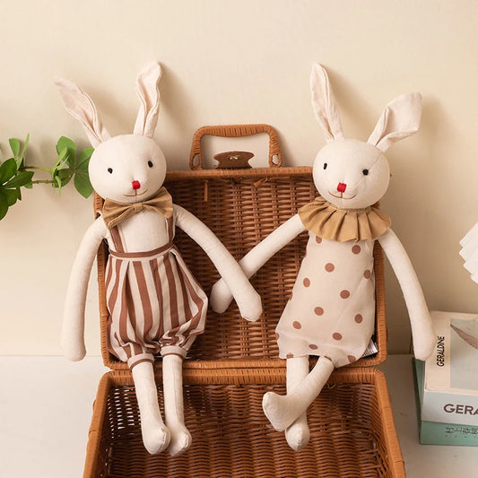 Stuffed Bunny Cloth Dress Toys