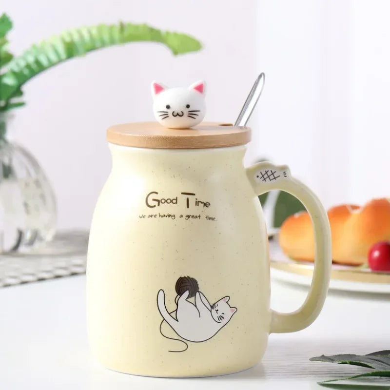 Cute Cartoon Ceramic Cup