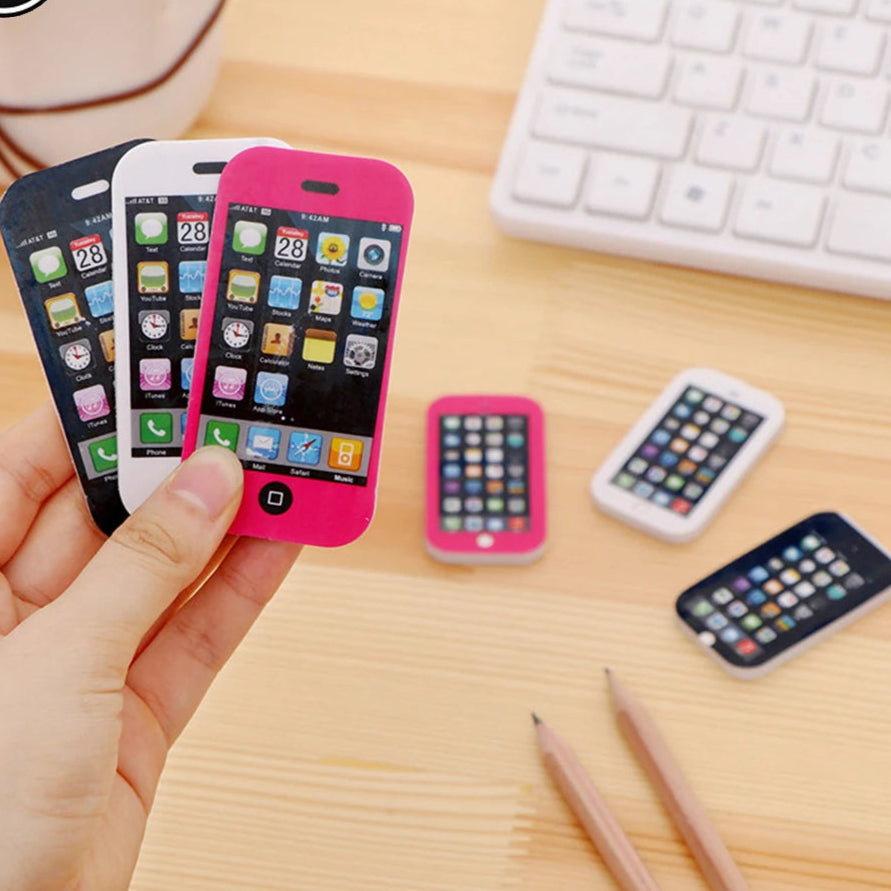 iPhone modeling Students Pen Shape Eraser Rubber