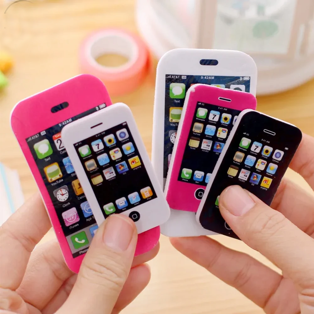 iPhone modeling Students Pen Shape Eraser Rubber