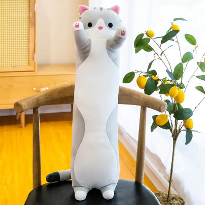 [SG] Mr Bonch | 50cm Cat Pillow Plush | Cat Themed Huggable Pillow | Cute pillow for children or for decoration