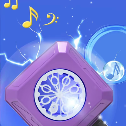 WannaBubbles | Automatic Hammer Bubble Toy | Bubble Blower comes with Bubble Solution