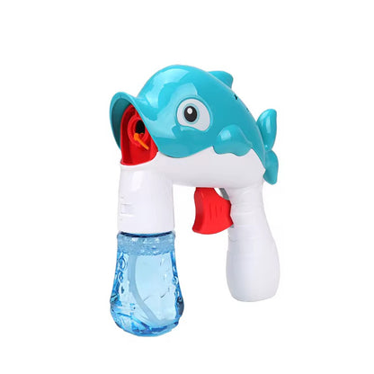 [SG] Wanna Bubbles | Bubble Blaster Set | No Battery required | 2oz/50ml Bubble Solution Included