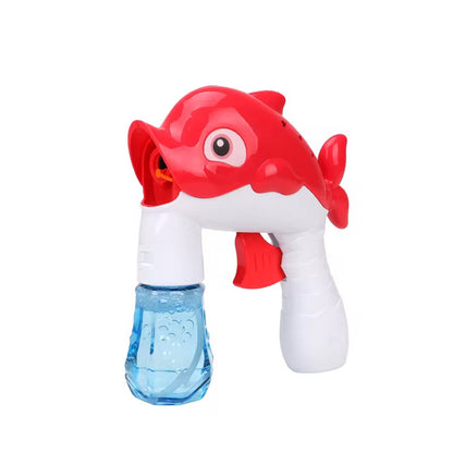 [SG] Wanna Bubbles | Bubble Blaster Set | No Battery required | 2oz/50ml Bubble Solution Included