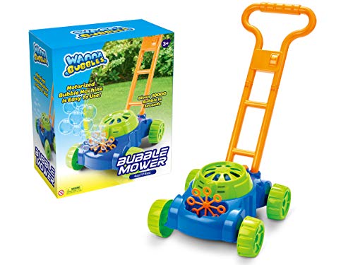 Lawn mower cheap bubble machine