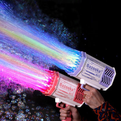Mr Bonch 69 Holes Bubble Gun built in LED