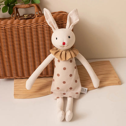 Stuffed Bunny Cloth Dress Toys
