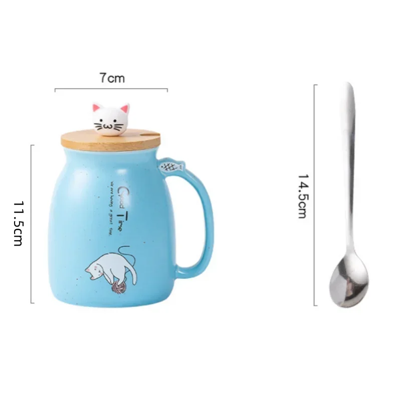 Cute Cartoon Ceramic Cup