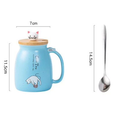 Cute Cartoon Ceramic Cup