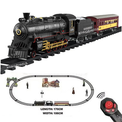 RC Train Toys Simulation Train Remote Control
