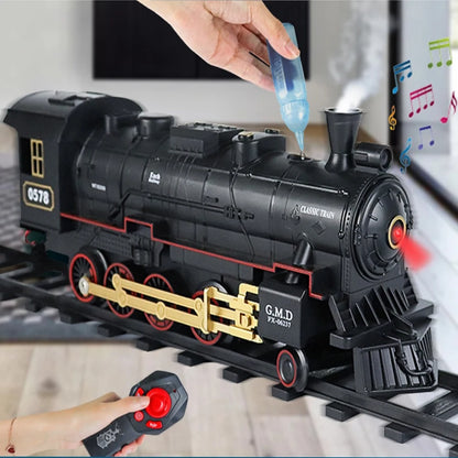 RC Train Toys Simulation Train Remote Control