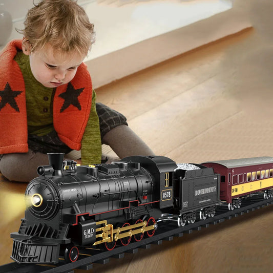 RC Train Toys Simulation Train Remote Control