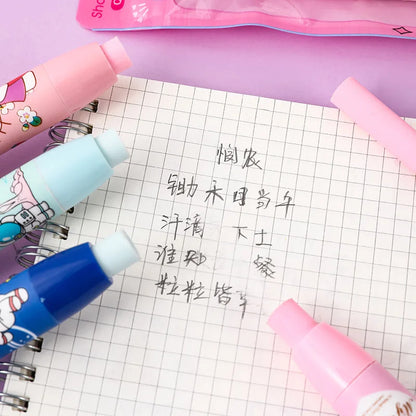 Cartoon Retractable Press Eraser