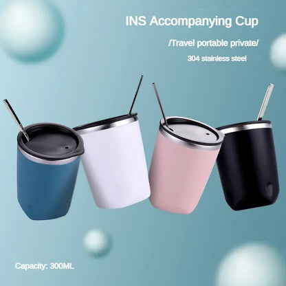 Cafe Thermal Cup Stainless Steel Coffee Mug