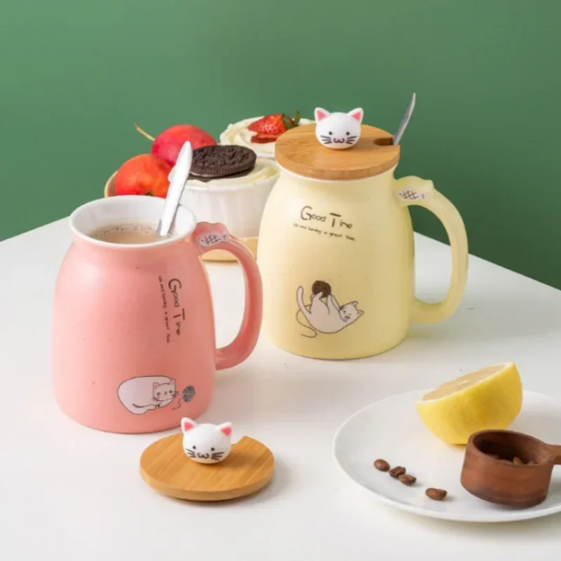 Cute Cartoon Ceramic Cup