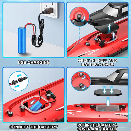 Cross-Border Remote Control Boat Electric Toy