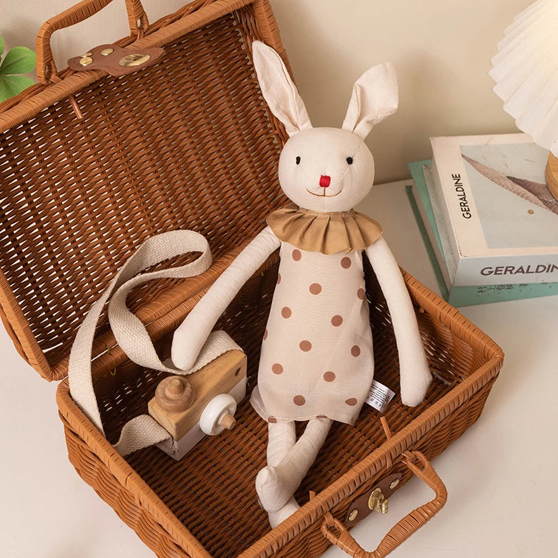 Stuffed Bunny Cloth Dress Toys