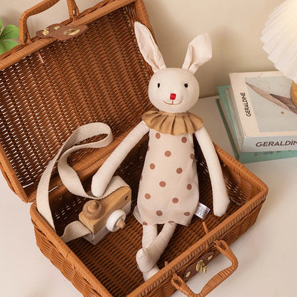 Stuffed Bunny Cloth Dress Toys