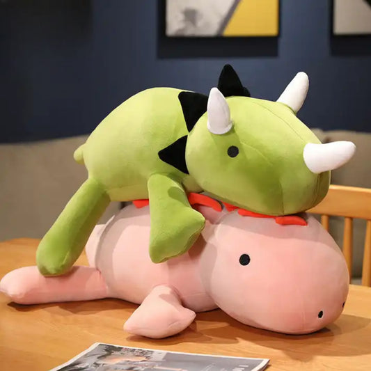 [SG]  Mr Bonch Weighted Dinosaur Plushies (40cm)|Animal Pillow|Dinosaur Pillow for Children|Soft and cuddly Plushies