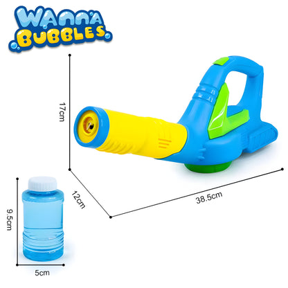 [SG] Wanna Bubbles | Cute Leaf Blower Toy Bubble Machine | Automatic Bubble Toy Bubble Maker | Bubble Solution Included