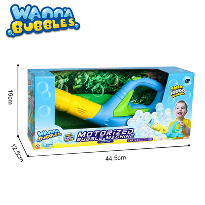 [SG] Wanna Bubbles | Cute Leaf Blower Toy Bubble Machine | Automatic Bubble Toy Bubble Maker | Bubble Solution Included