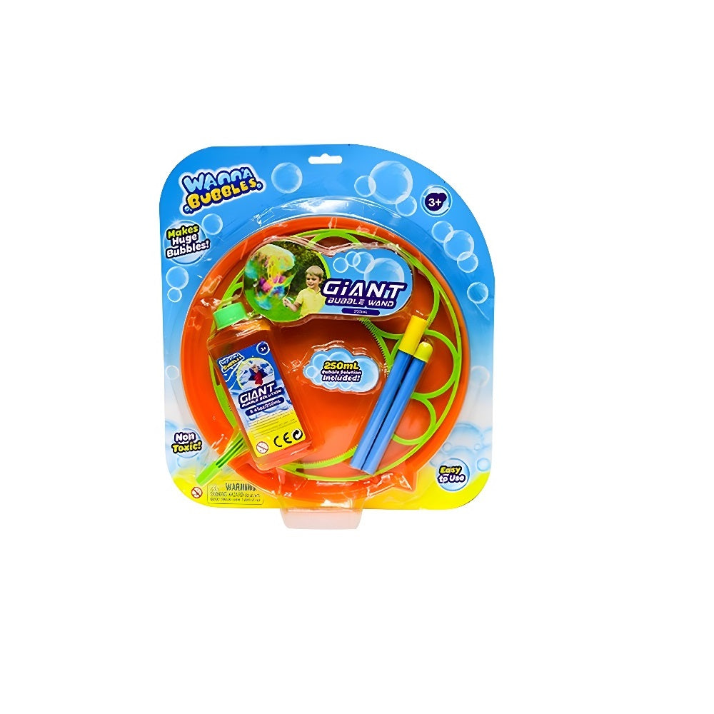 [SG] Wanna Bubbles| Giant Bubble Wand| 250ml Bubble Solution Provided| Giant Bubble Toy for Children